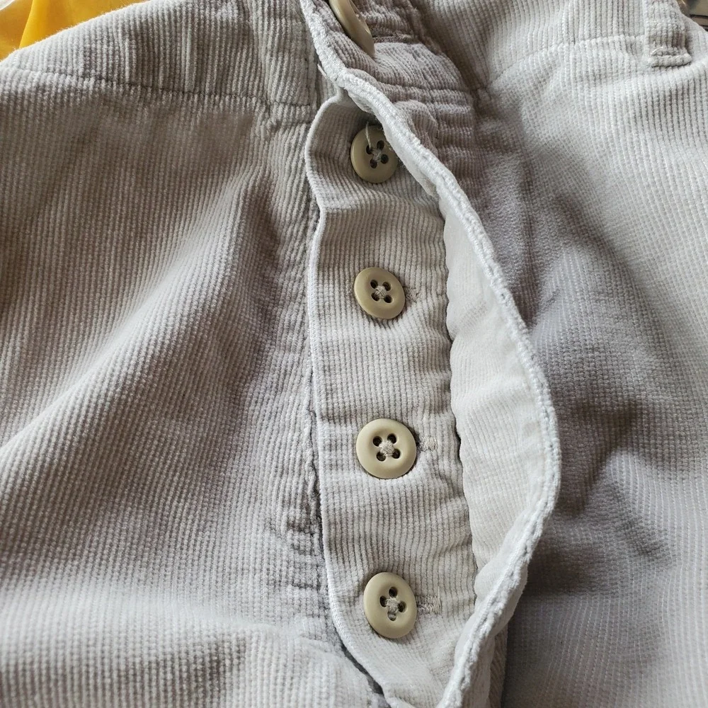 Polo‎ Jeans Co Ralph Lauren Mens Beige Corduroy Cargo Utility Shorts Size 34
